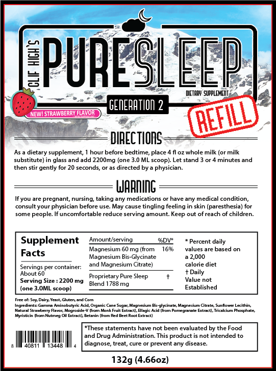 Pure Sleep Ingredients